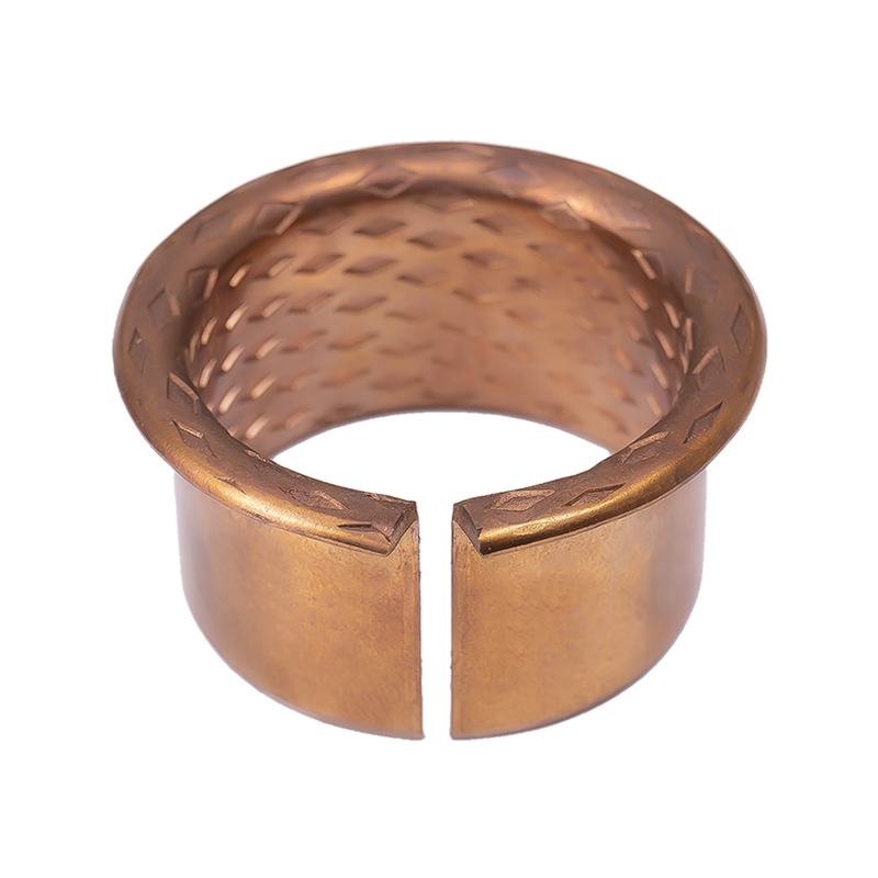 HZ090F Gyémánt alakú olajhornyos karimás bronz persely