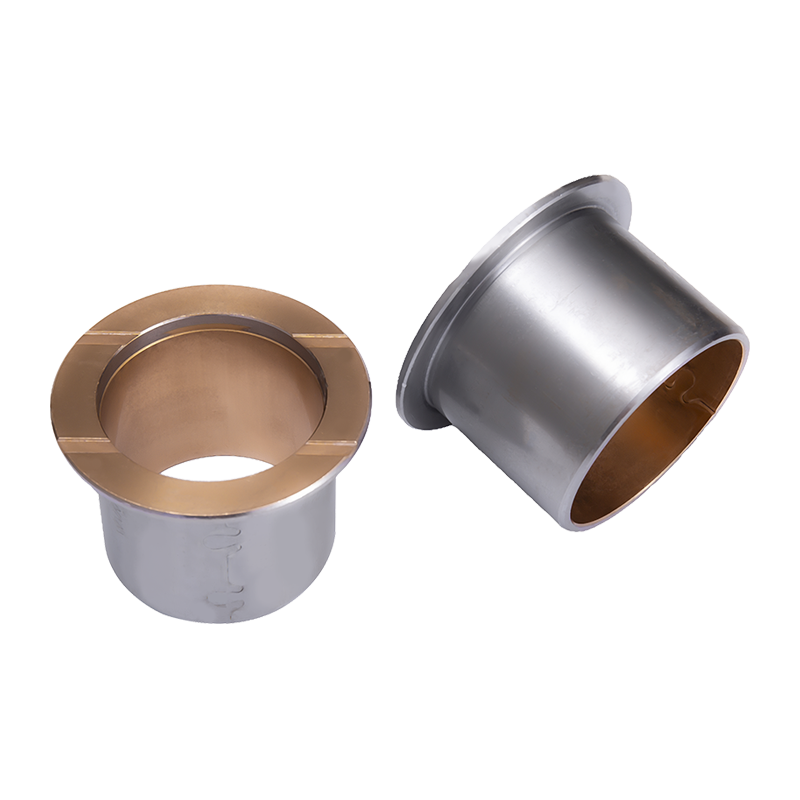 HZ08M Hegesztett karimás bimetál kompozit csapágy