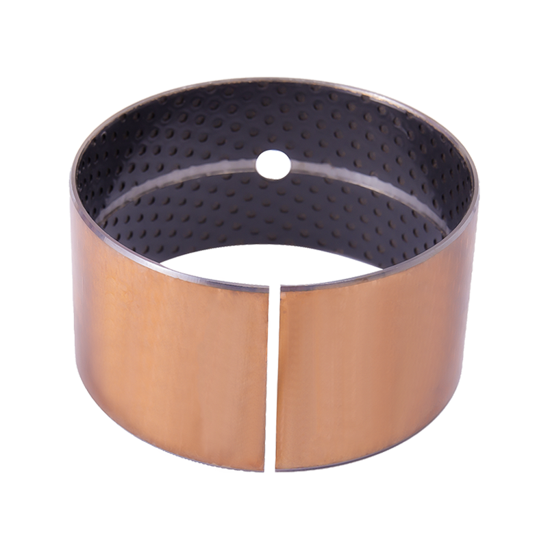 HZ2X alacsony széntartalmú acél POM/ólmozott töltőanyag (fekete) határoló kenőcsapágy