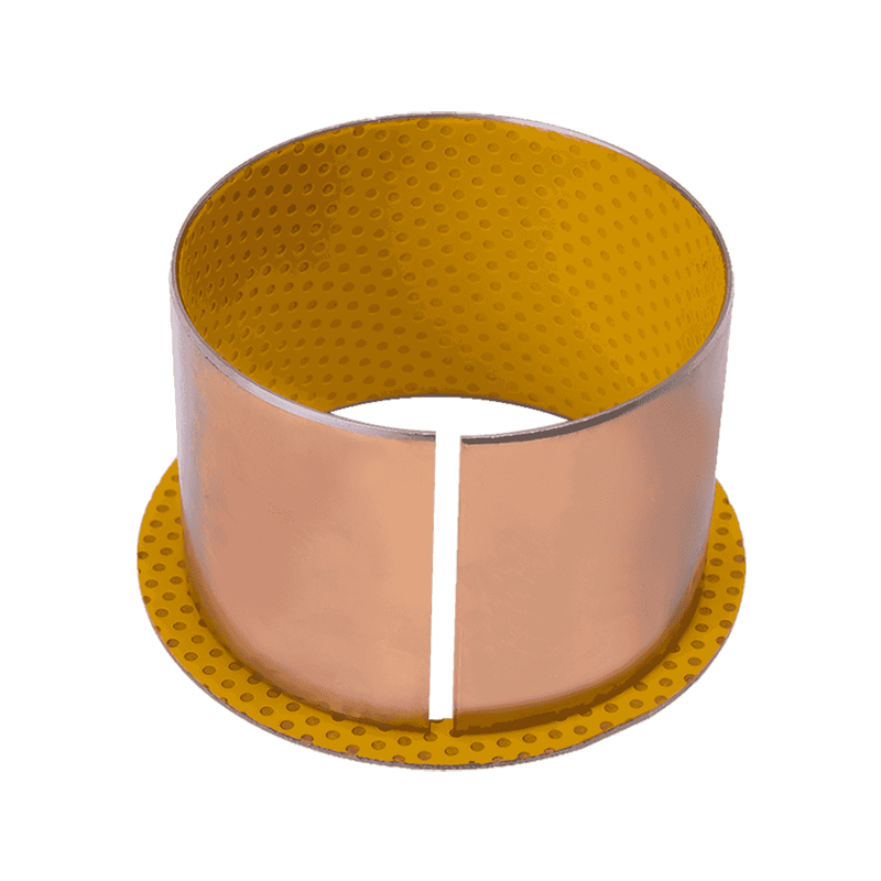 HZ2Y Porózus szinterezett réz POM/töltőanyag (sárga) határoló kenőcsapágy